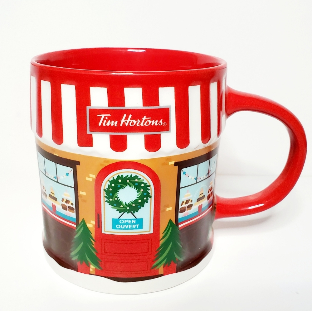 2024 Tim Hortons Limited Edition Christmas 20 oz Ceramic Holiday Mug Collection